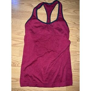 lululemon ebb to street tank top color Berry women’s size 6